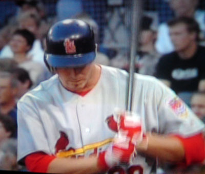 Mulder up to bat on the 26th