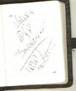 the little black journal he signed